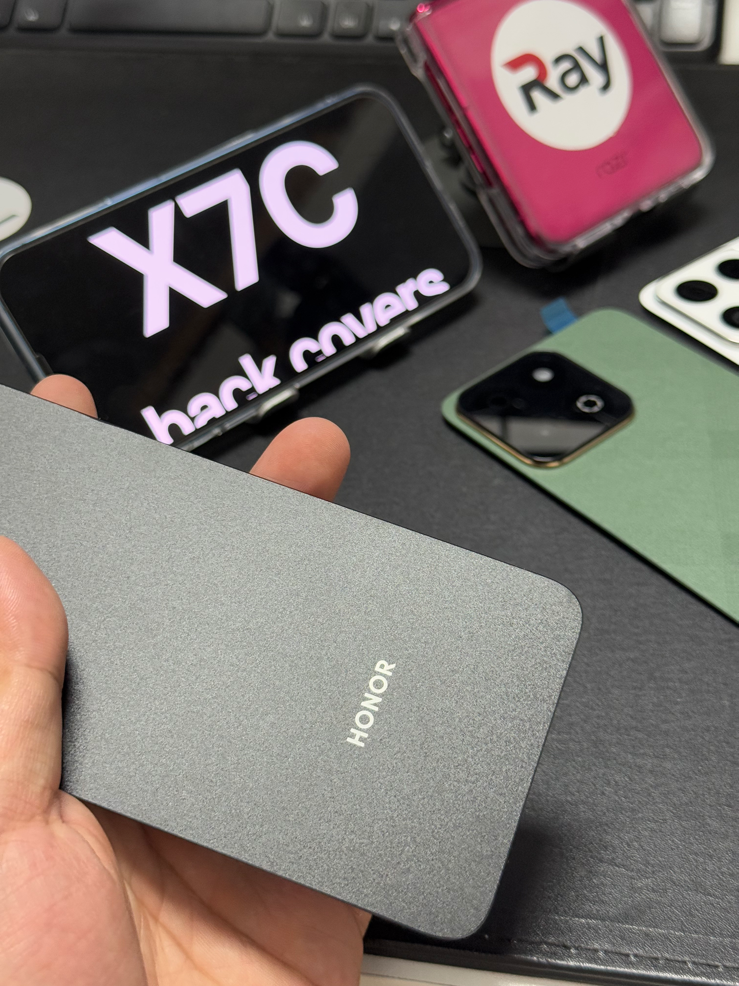 BACK COVER WITH CAMERA LENS HONOR X7C