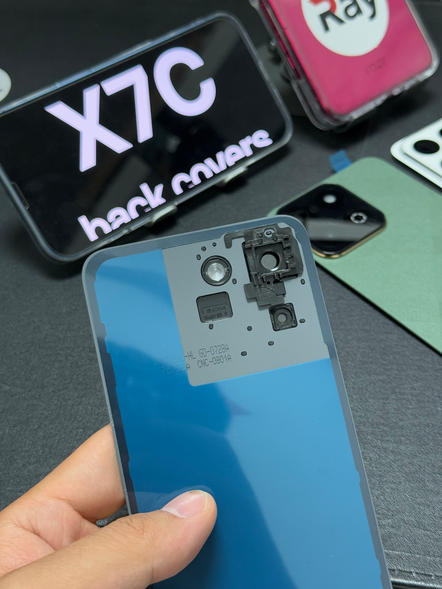 BACK COVER WITH CAMERA LENS HONOR X7C