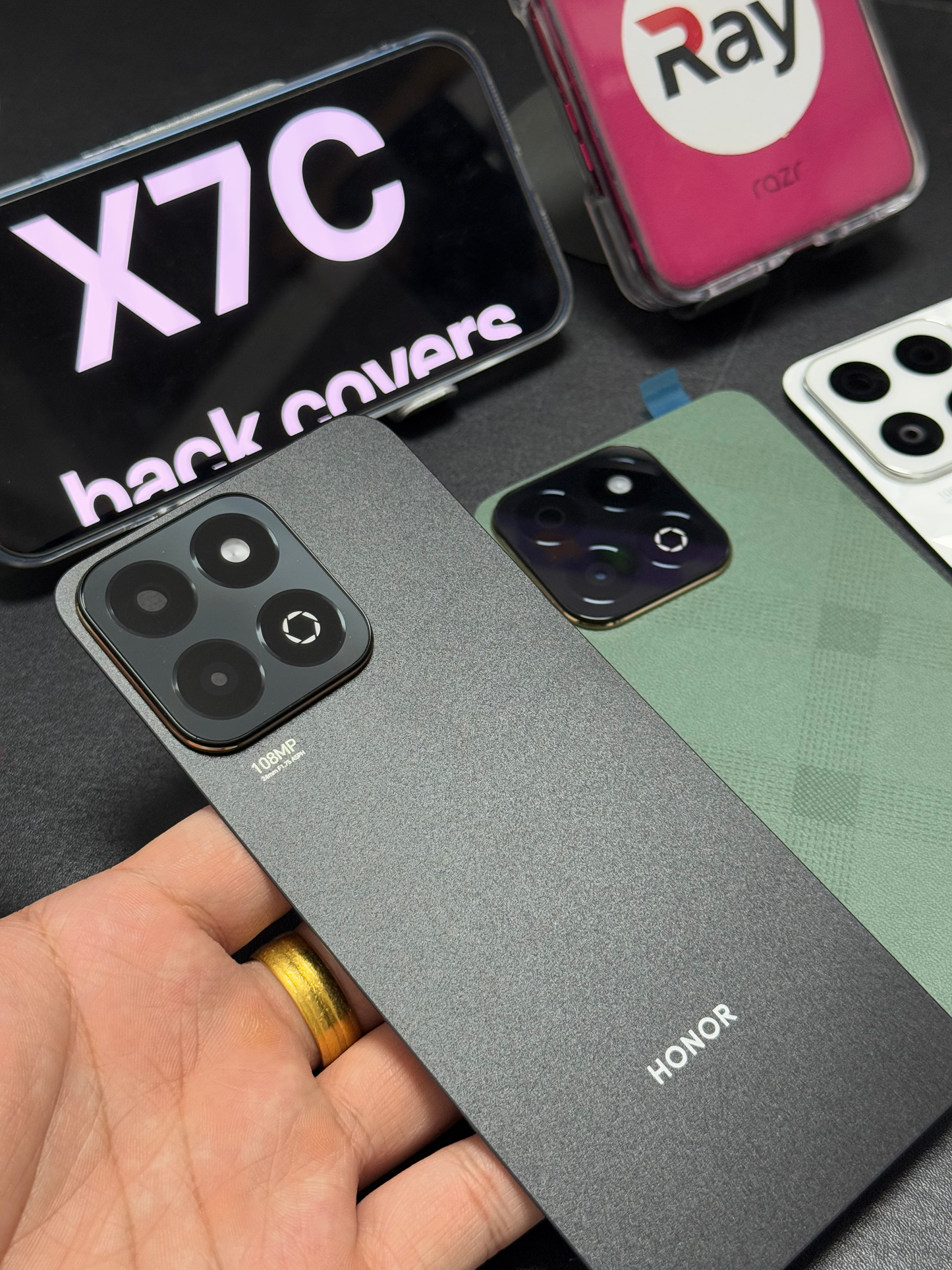 BACK COVER WITH CAMERA LENS HONOR X7C