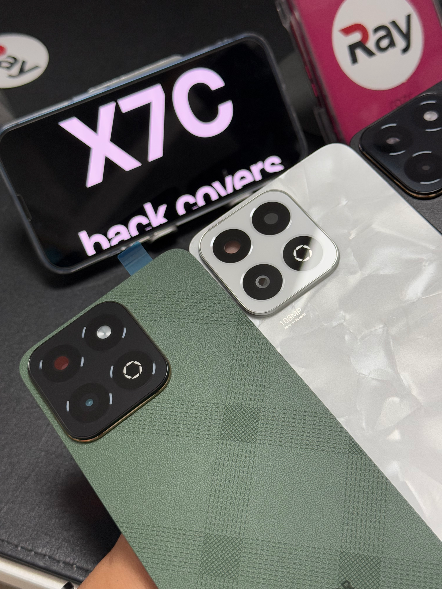 BACK COVER WITH CAMERA LENS HONOR X7C