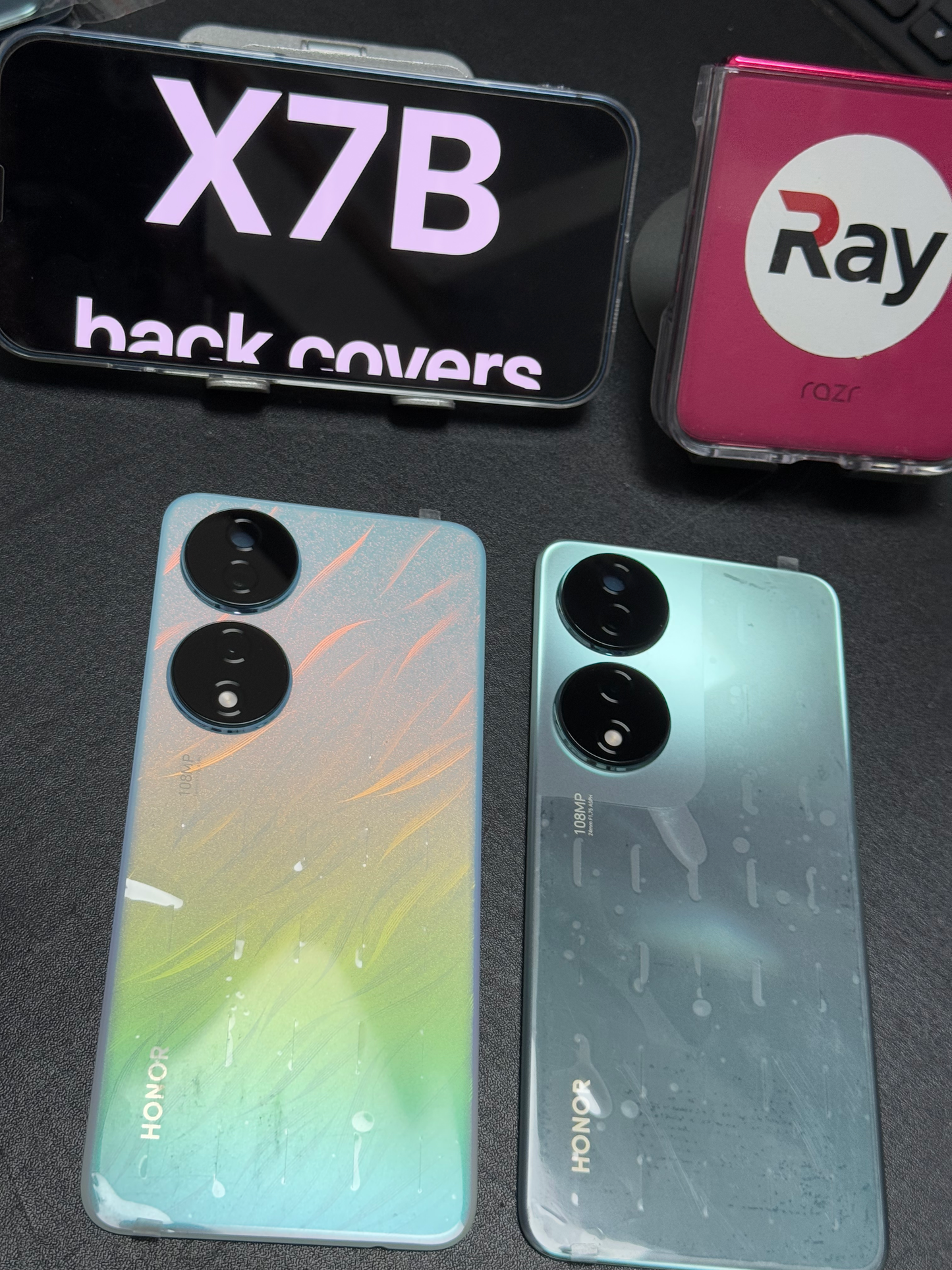 BACK COVER WITH CAMERA LENS HONOR X7B