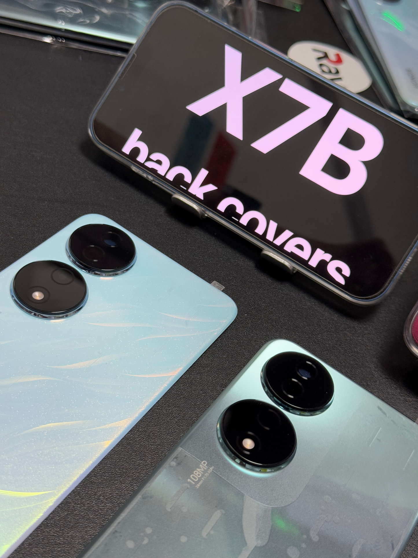BACK COVER WITH CAMERA LENS HONOR X7B