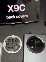 BACK COVER WITH CAMERA LENS HONOR X9C