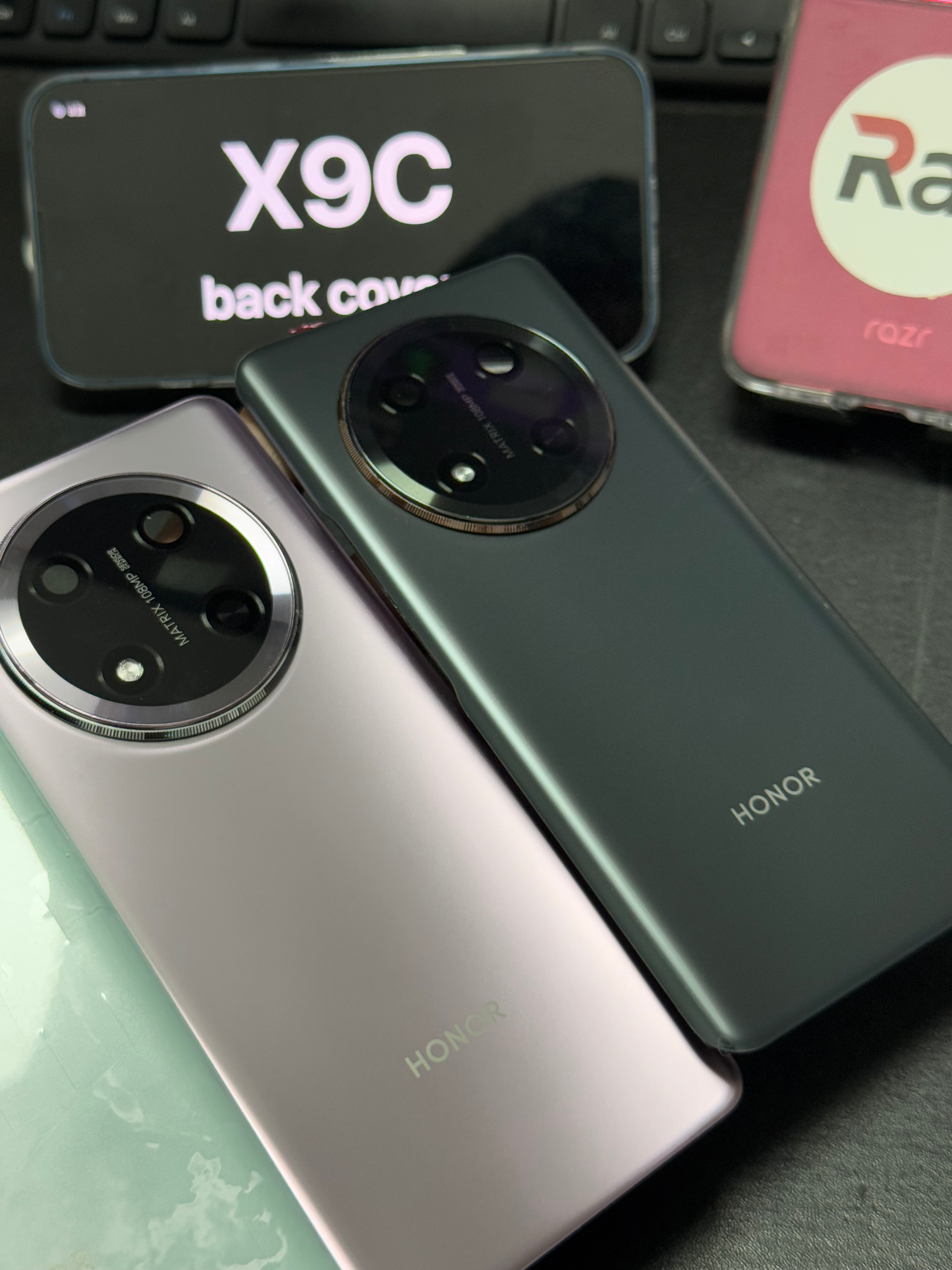 BACK COVER WITH CAMERA LENS HONOR X9C