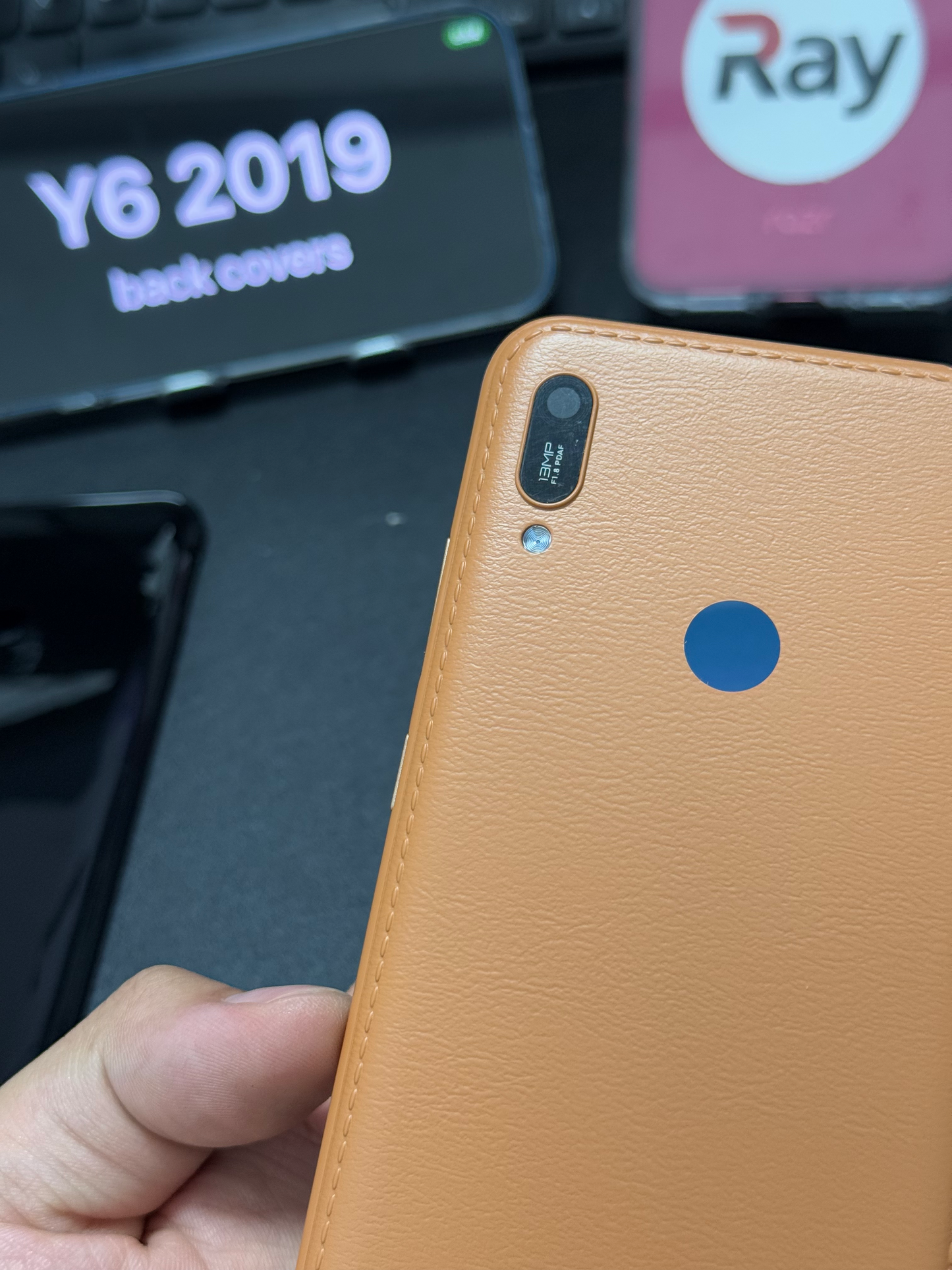 BACK COVER WITH CAMERA LENS HUAWEI Y6 2019