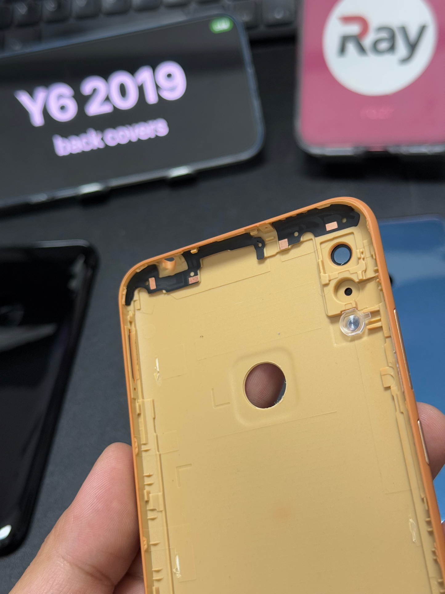BACK COVER WITH CAMERA LENS HUAWEI Y6 2019