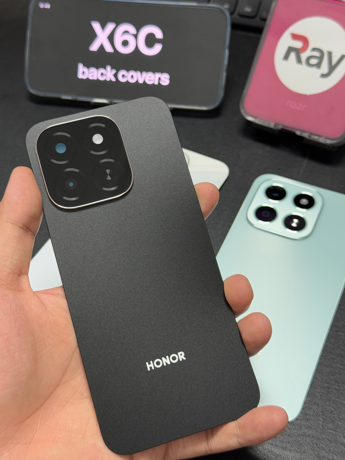 BACK COVER WITH CAMERA LENS HONOR X6C