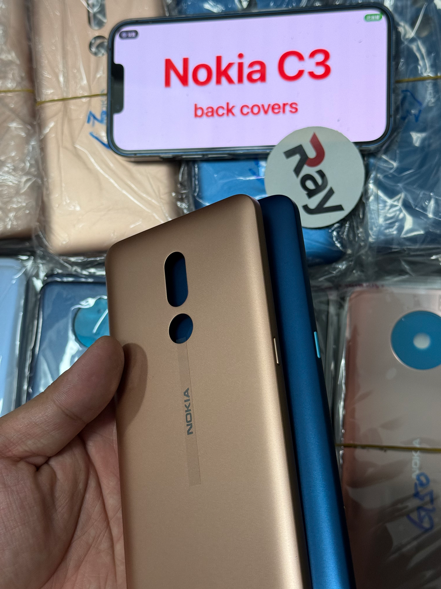 BACK COVER WITH CAMERA LENS HONOR X9B