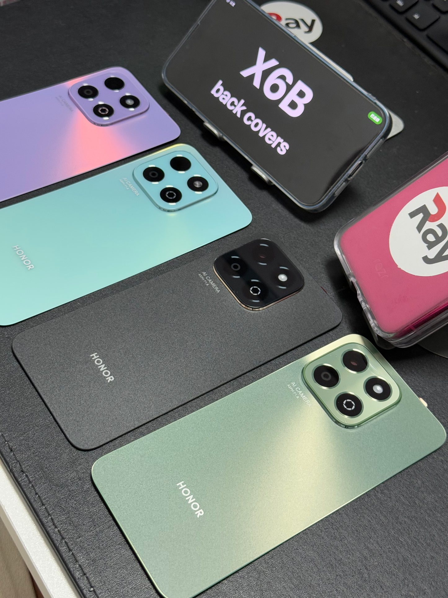 BACK COVER WITH CAMERA LENS HONOR X6B