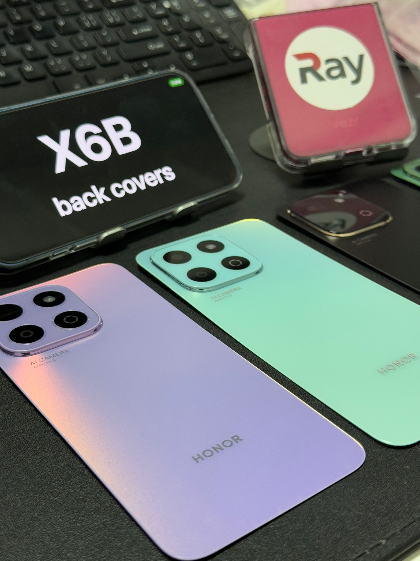 BACK COVER WITH CAMERA LENS HONOR X6B