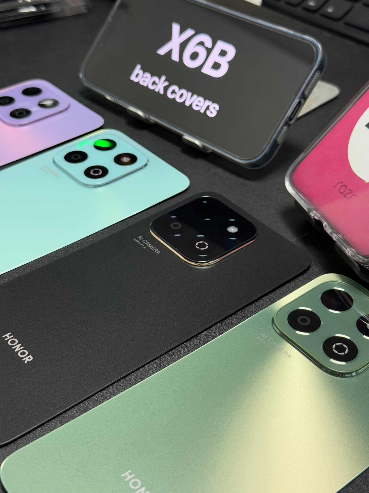 BACK COVER WITH CAMERA LENS HONOR X6B