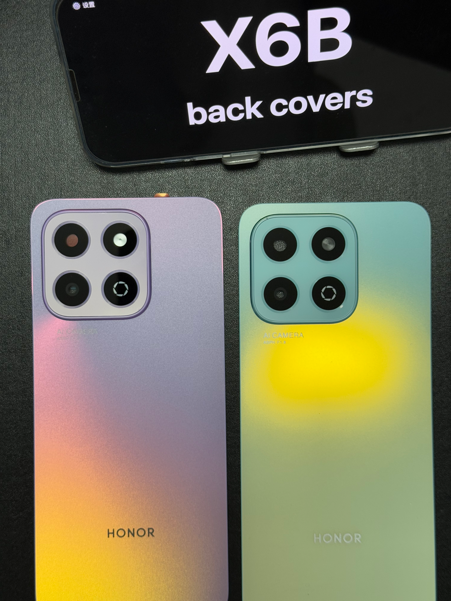 BACK COVER WITH CAMERA LENS HONOR X6B
