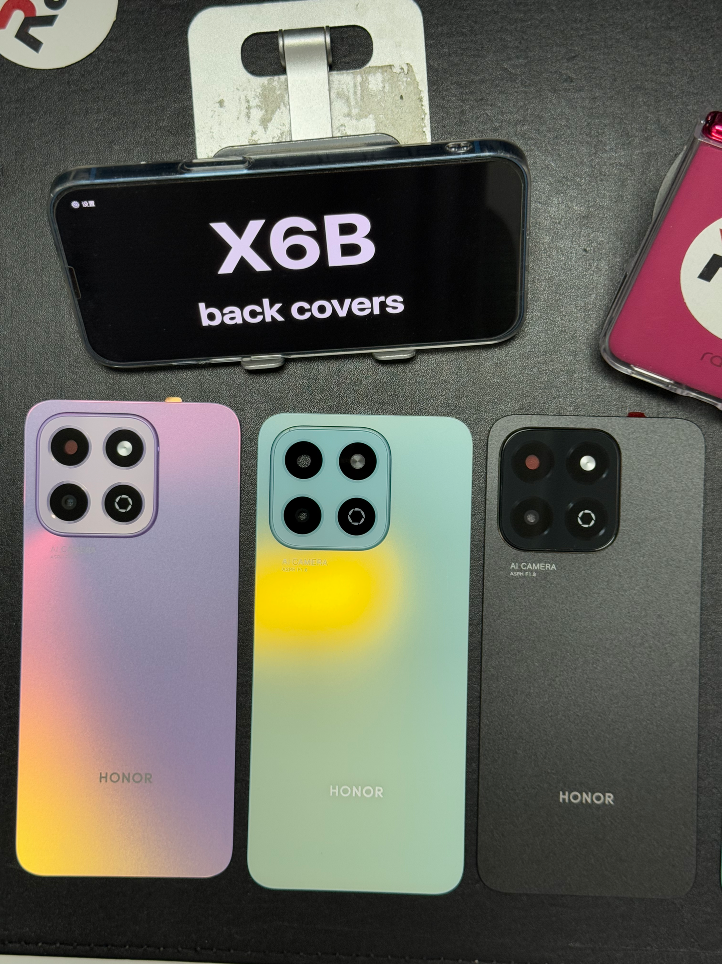 BACK COVER WITH CAMERA LENS HONOR X6B