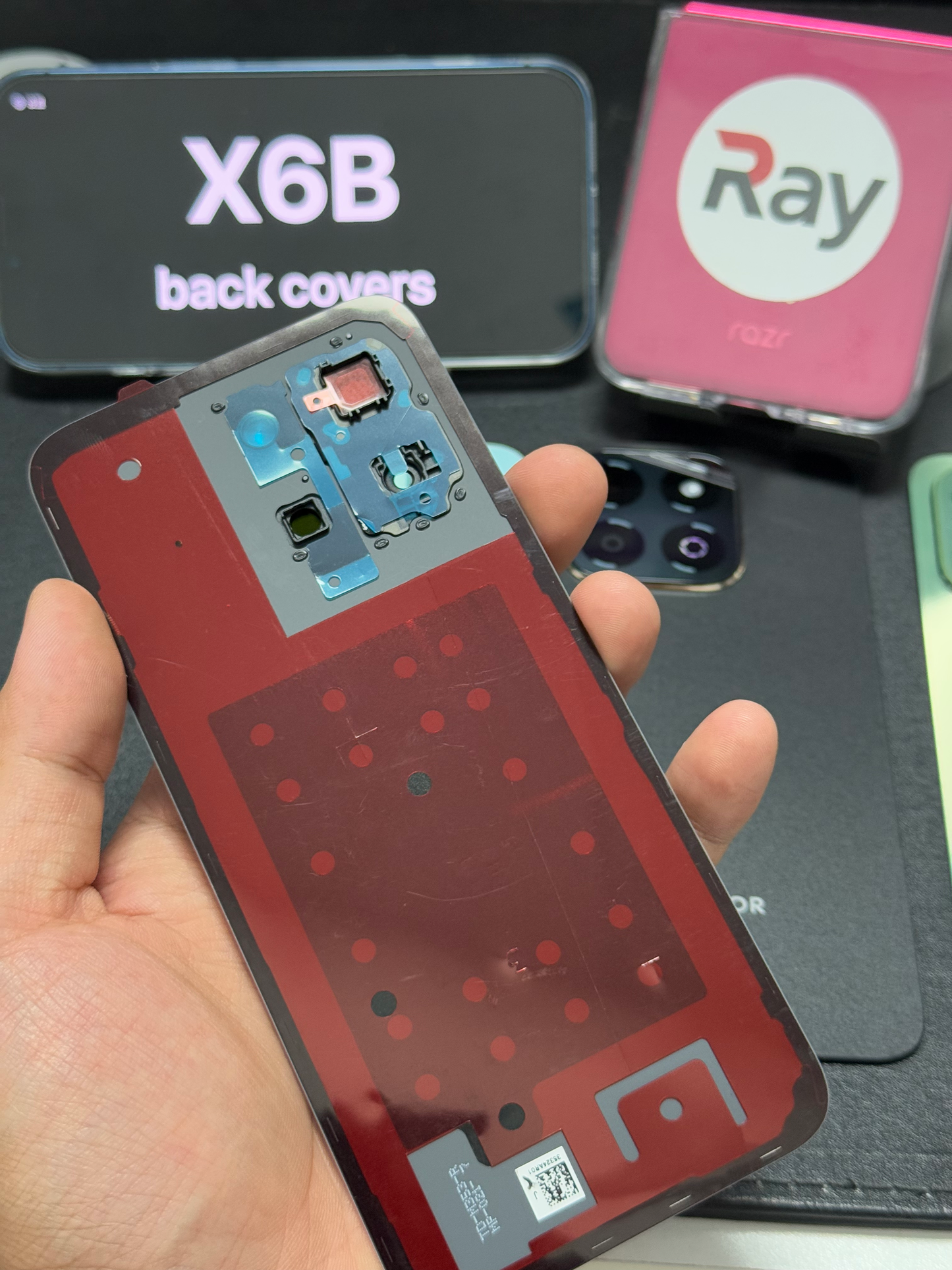BACK COVER WITH CAMERA LENS HONOR X6B