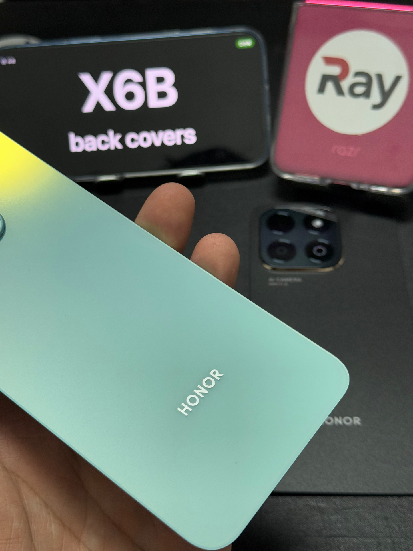 BACK COVER WITH CAMERA LENS HONOR X6B