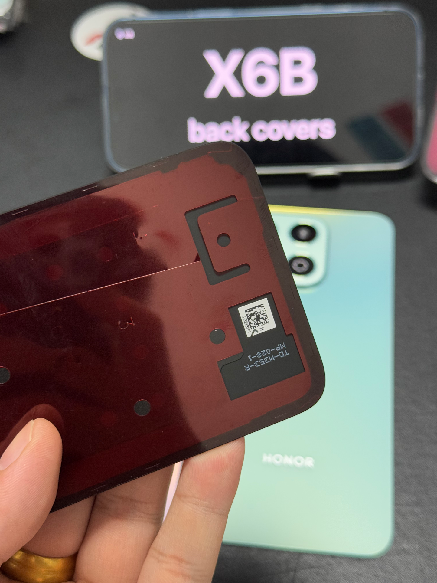 BACK COVER WITH CAMERA LENS HONOR X6B