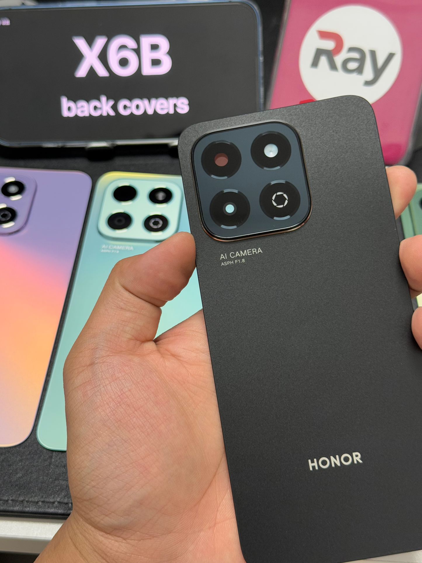 BACK COVER WITH CAMERA LENS HONOR X6B