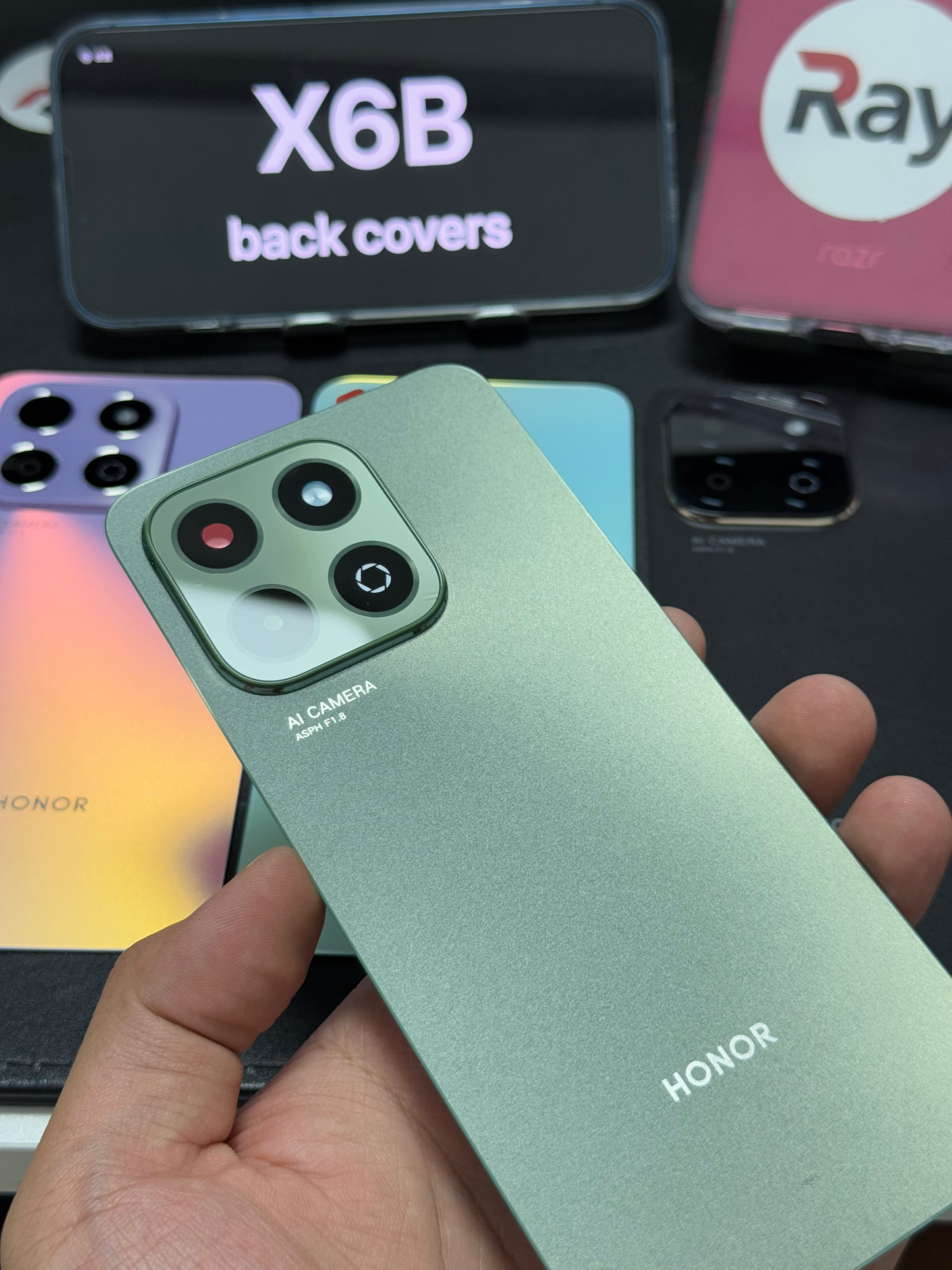 BACK COVER WITH CAMERA LENS HONOR X6B