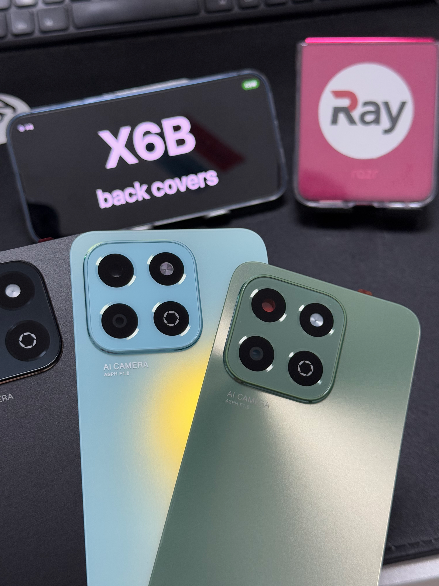 BACK COVER WITH CAMERA LENS HONOR X6B