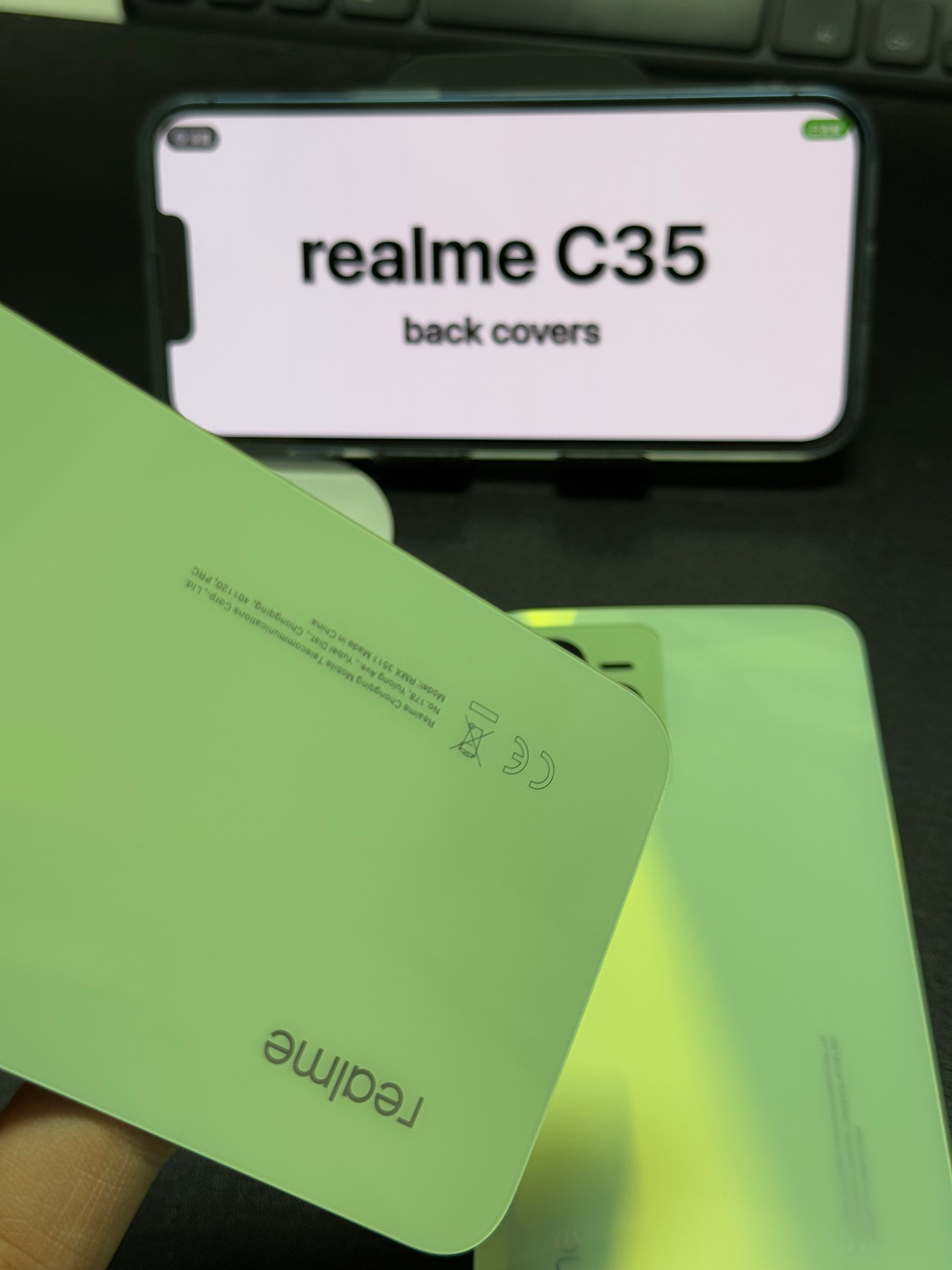 BACK COVER WITH CAMERA LENS REALME C35