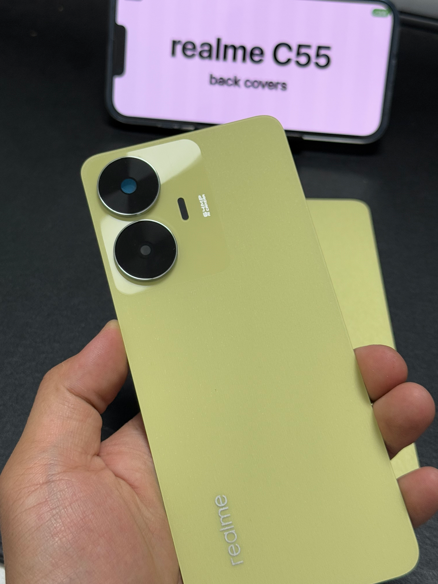 BACK COVER WITH CAMERA LENS REALME C55