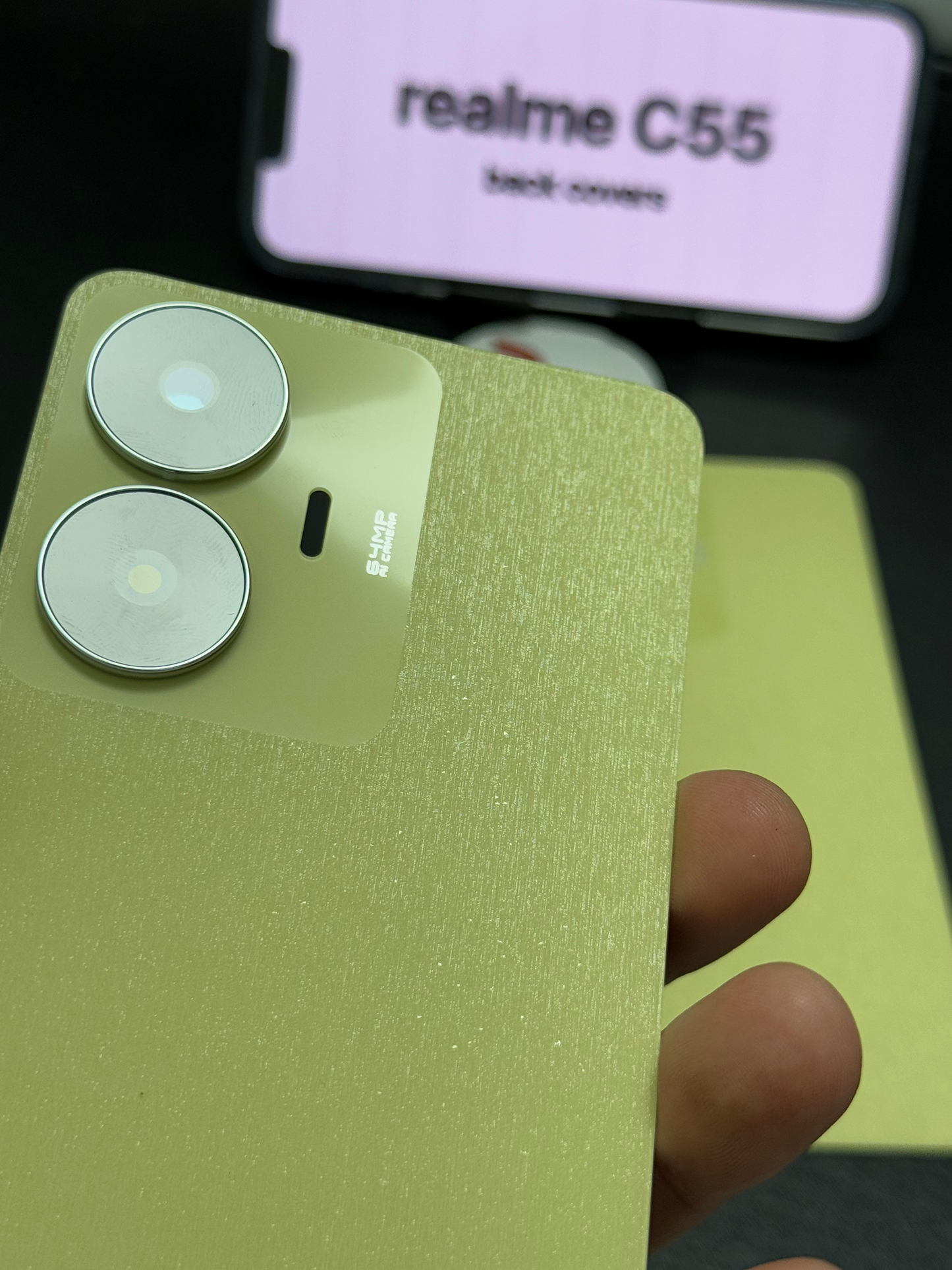 BACK COVER WITH CAMERA LENS REALME C55