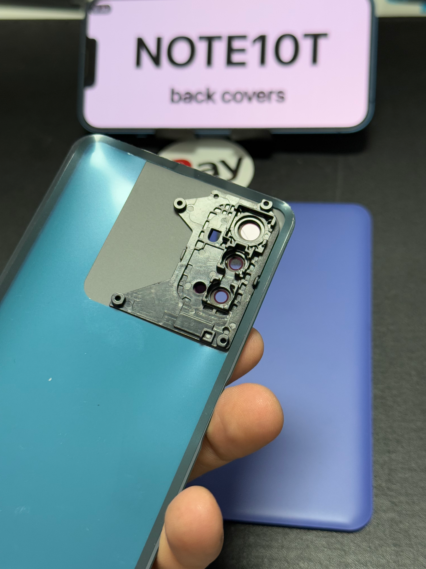 BACK COVER WITH CAMERA LENS REDMI NOTE 10T