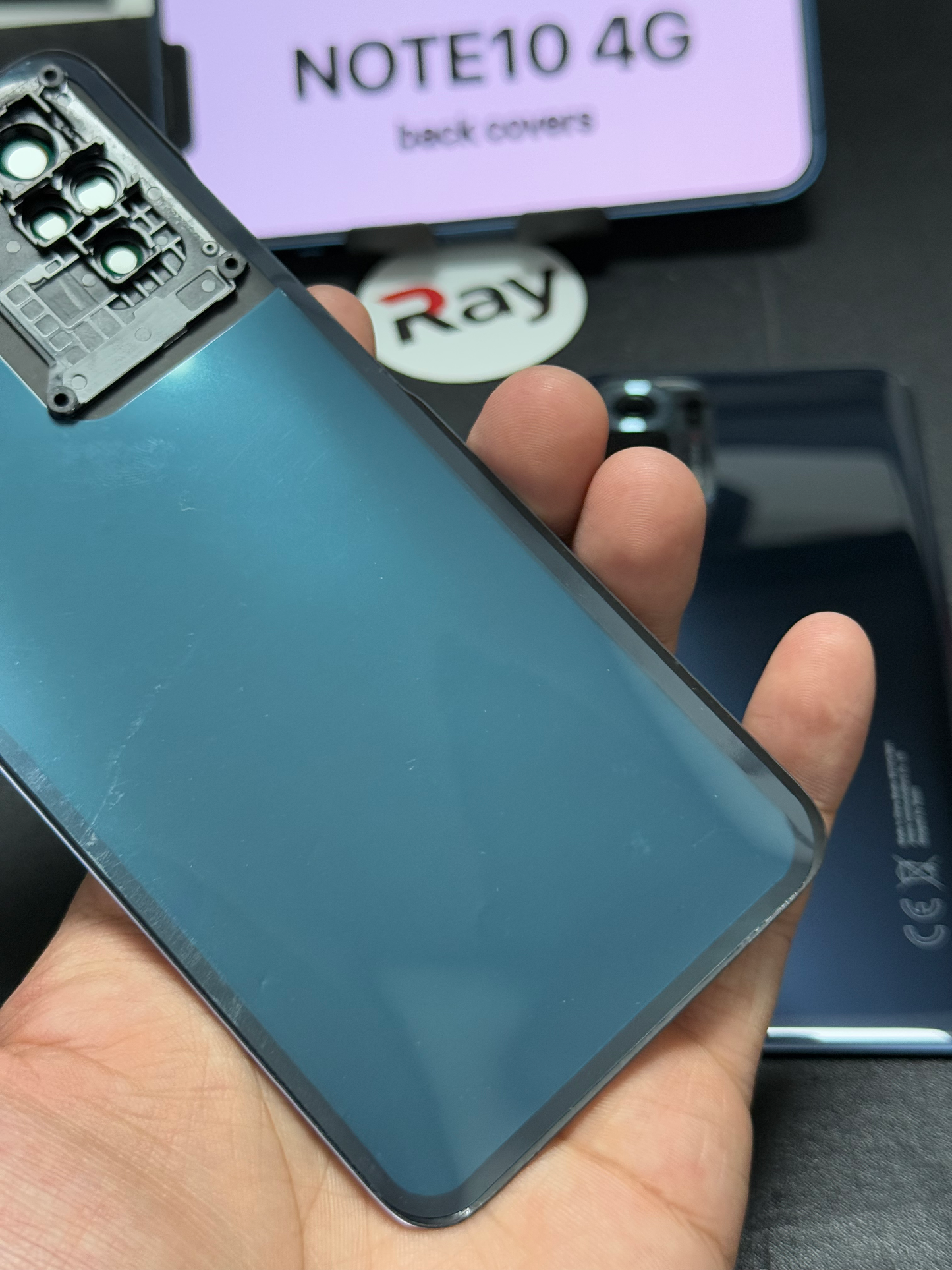 BACK COVER WITH CAMERA LENS REDMI NOTE 10 4G