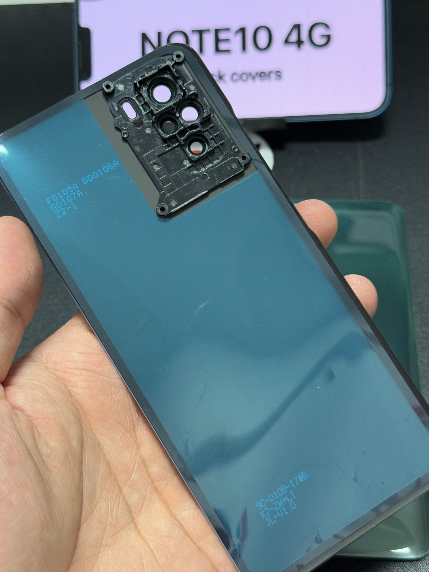 BACK COVER WITH CAMERA LENS REDMI NOTE 10 4G