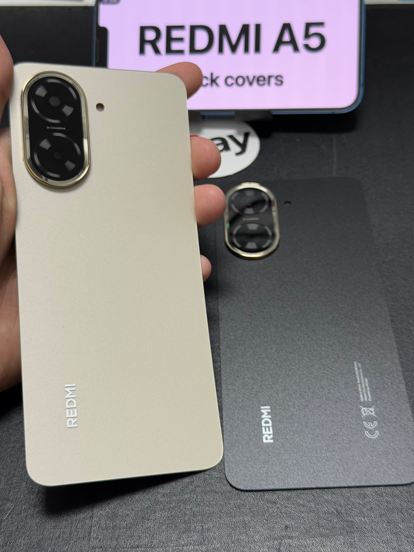 BACK COVER WITH CAMERA LENS REDMI A5