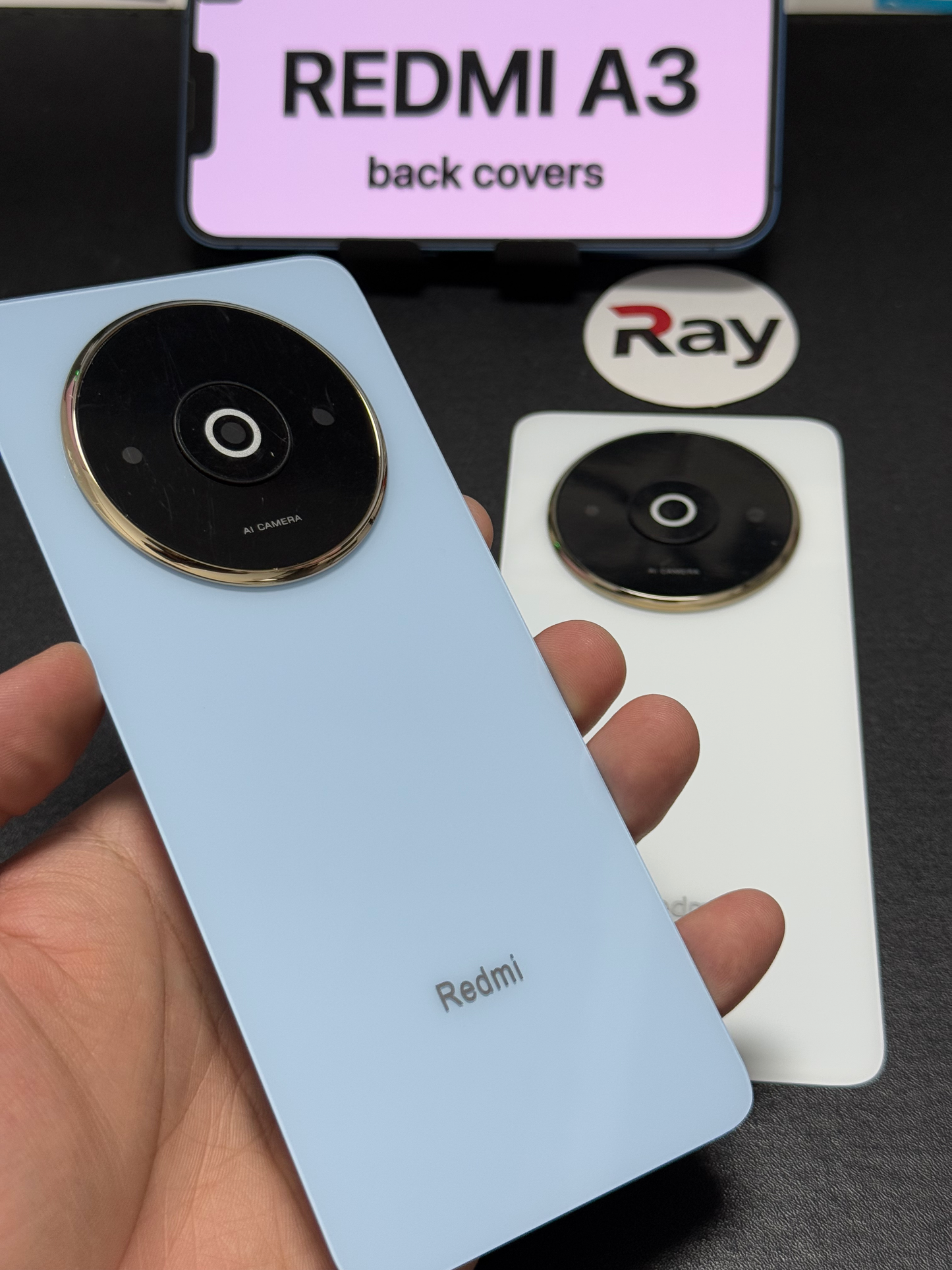 BACK COVER WITH CAMERA LENS REDMI A3
