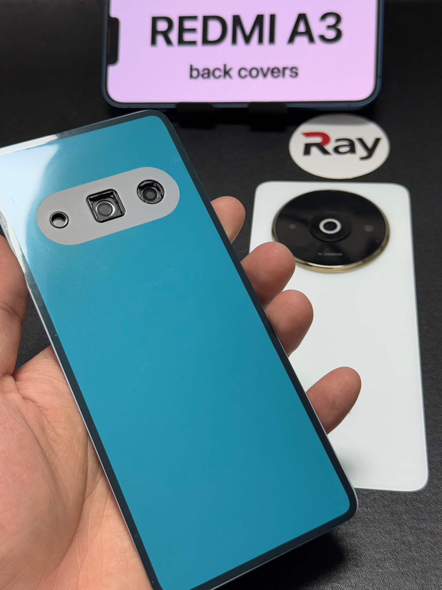 BACK COVER WITH CAMERA LENS REDMI A3