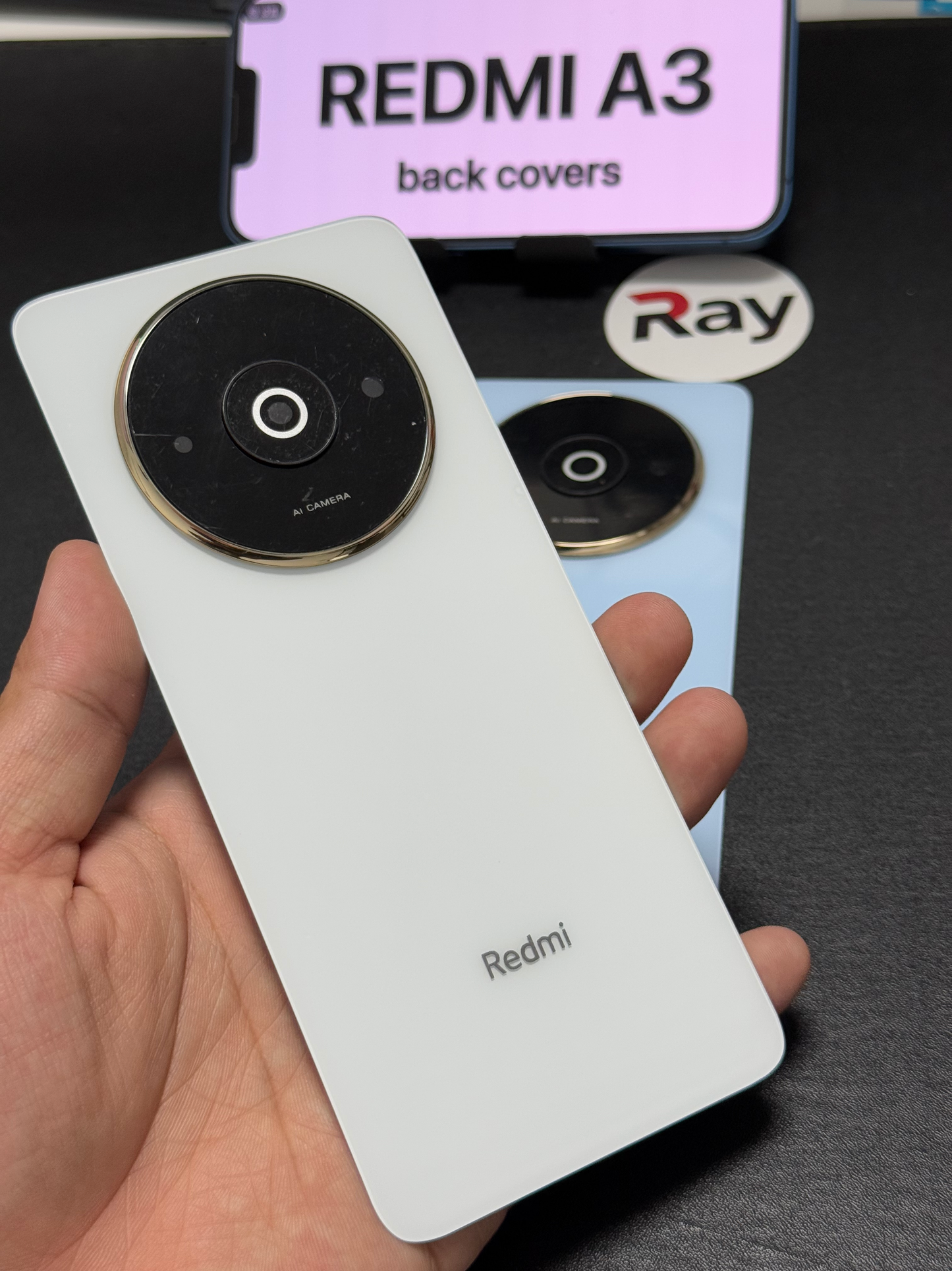 BACK COVER WITH CAMERA LENS REDMI A3