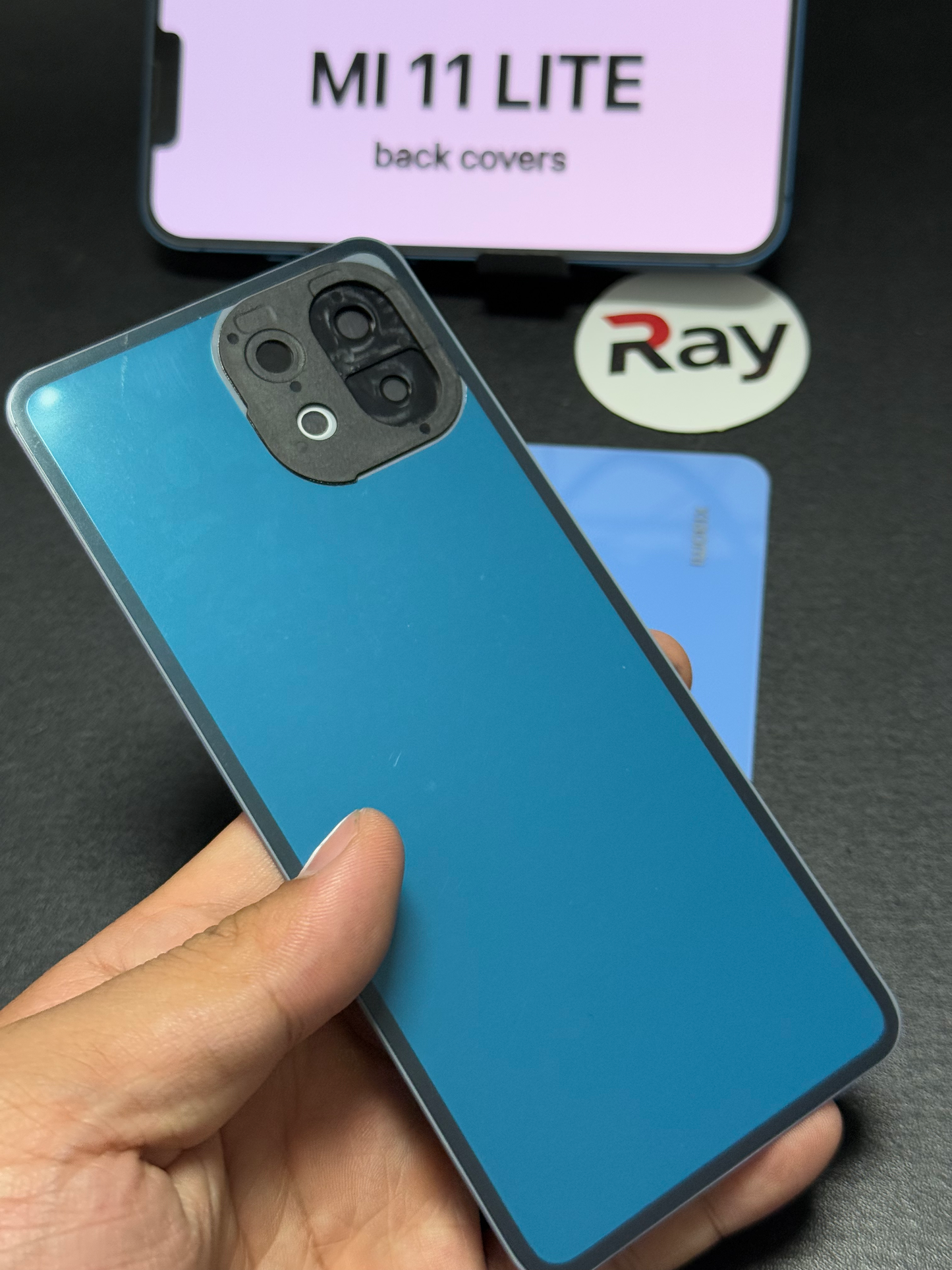 BACK COVER WITH CAMERA LENS MI 11 LITE