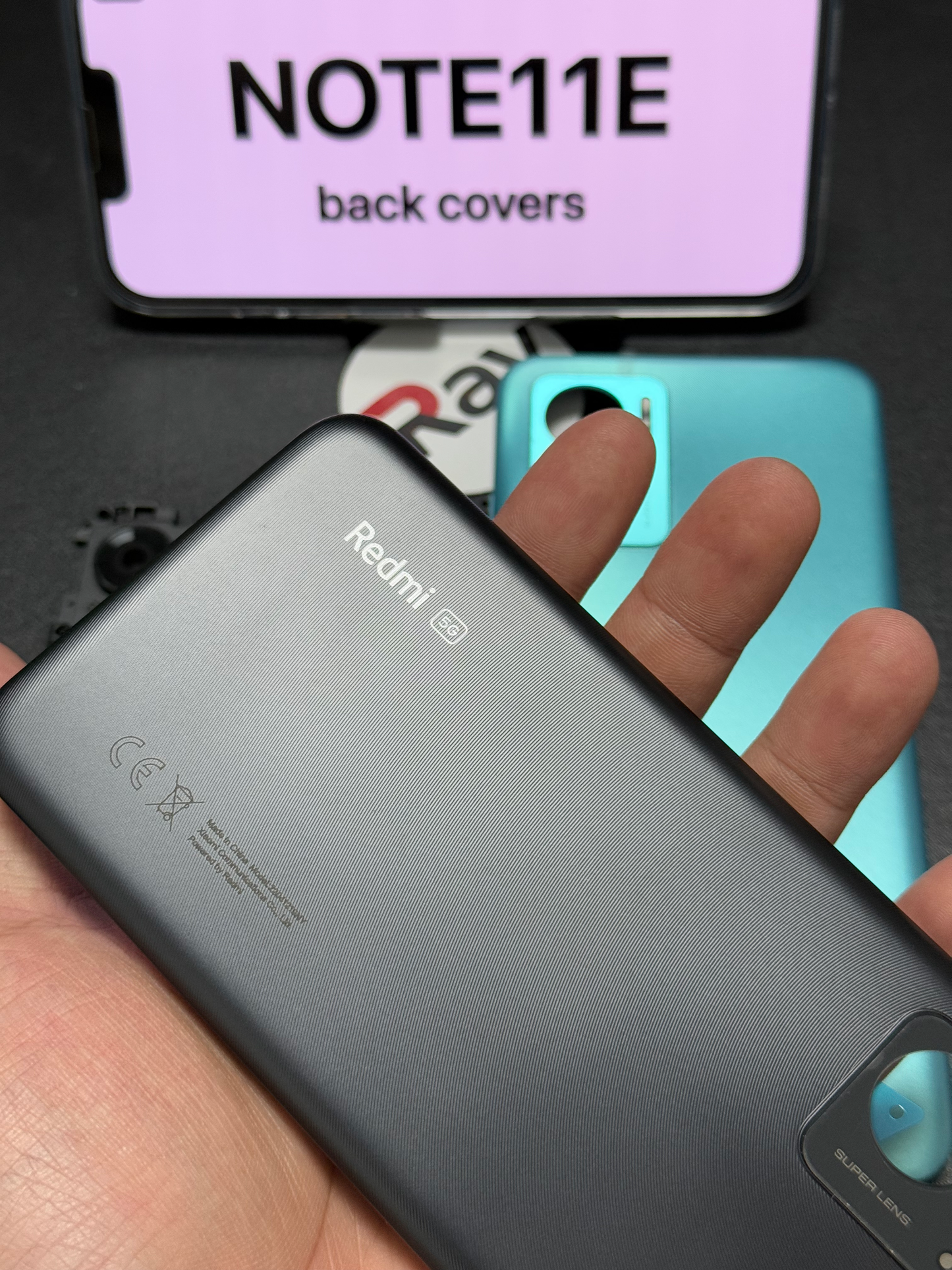 BACK COVER WITH CAMERA LENS REDMI NOTE 11E