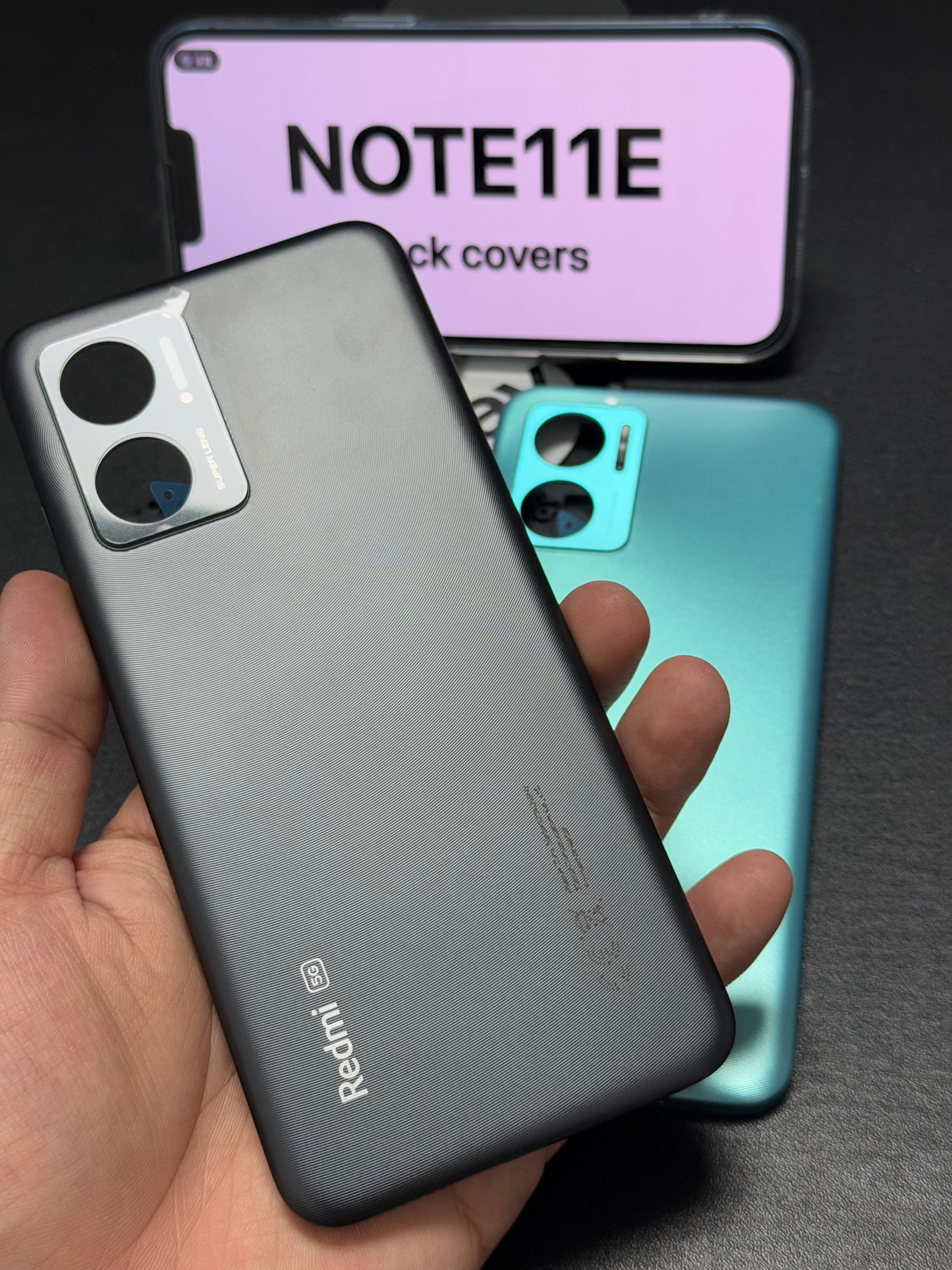 BACK COVER WITH CAMERA LENS REDMI NOTE 11E