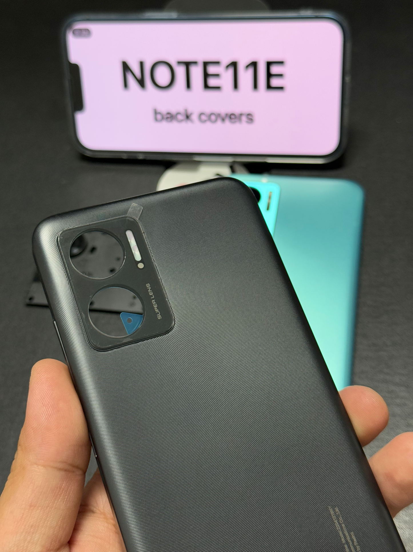 BACK COVER WITH CAMERA LENS REDMI NOTE 11E