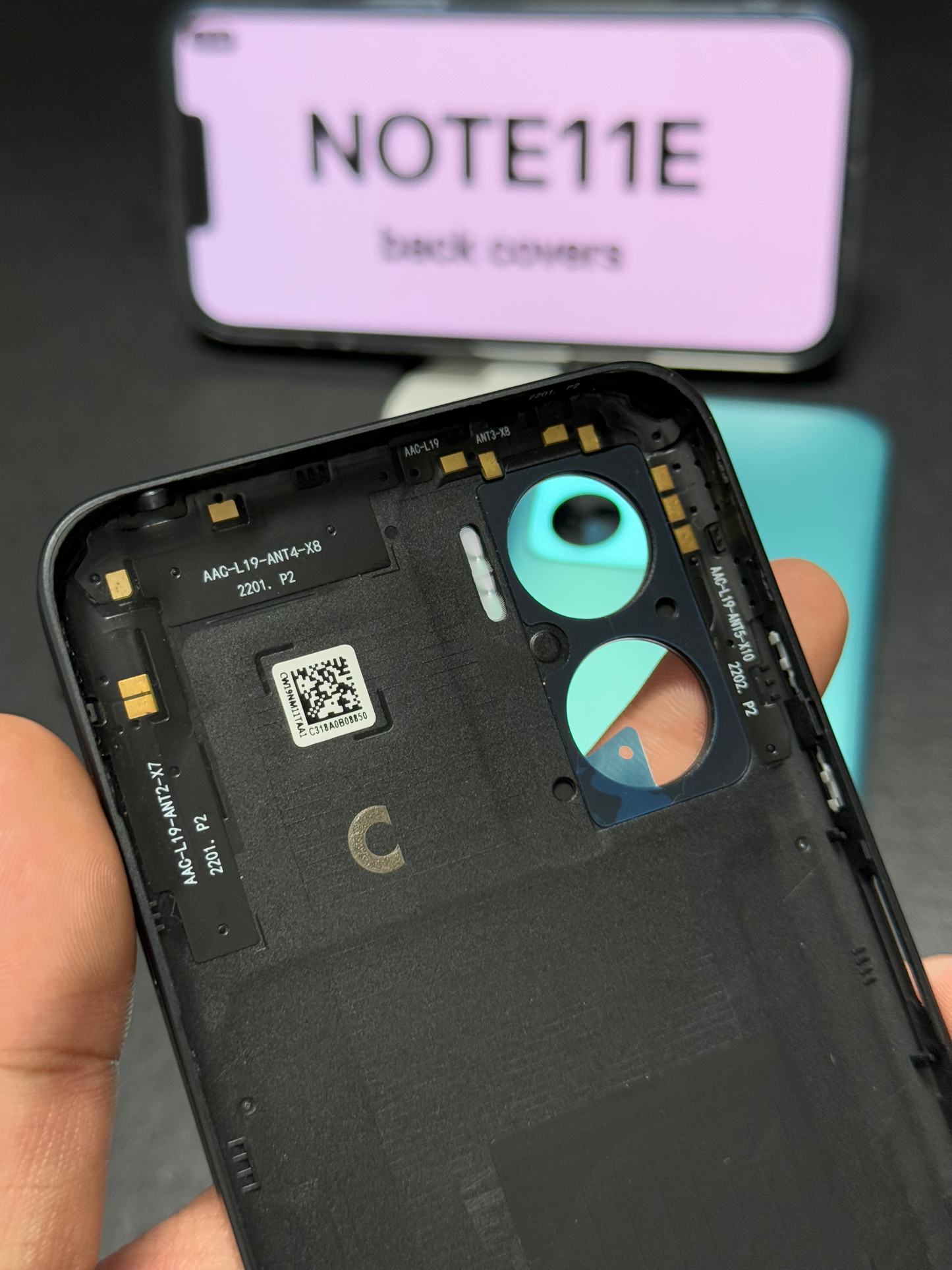 BACK COVER WITH CAMERA LENS REDMI NOTE 11E