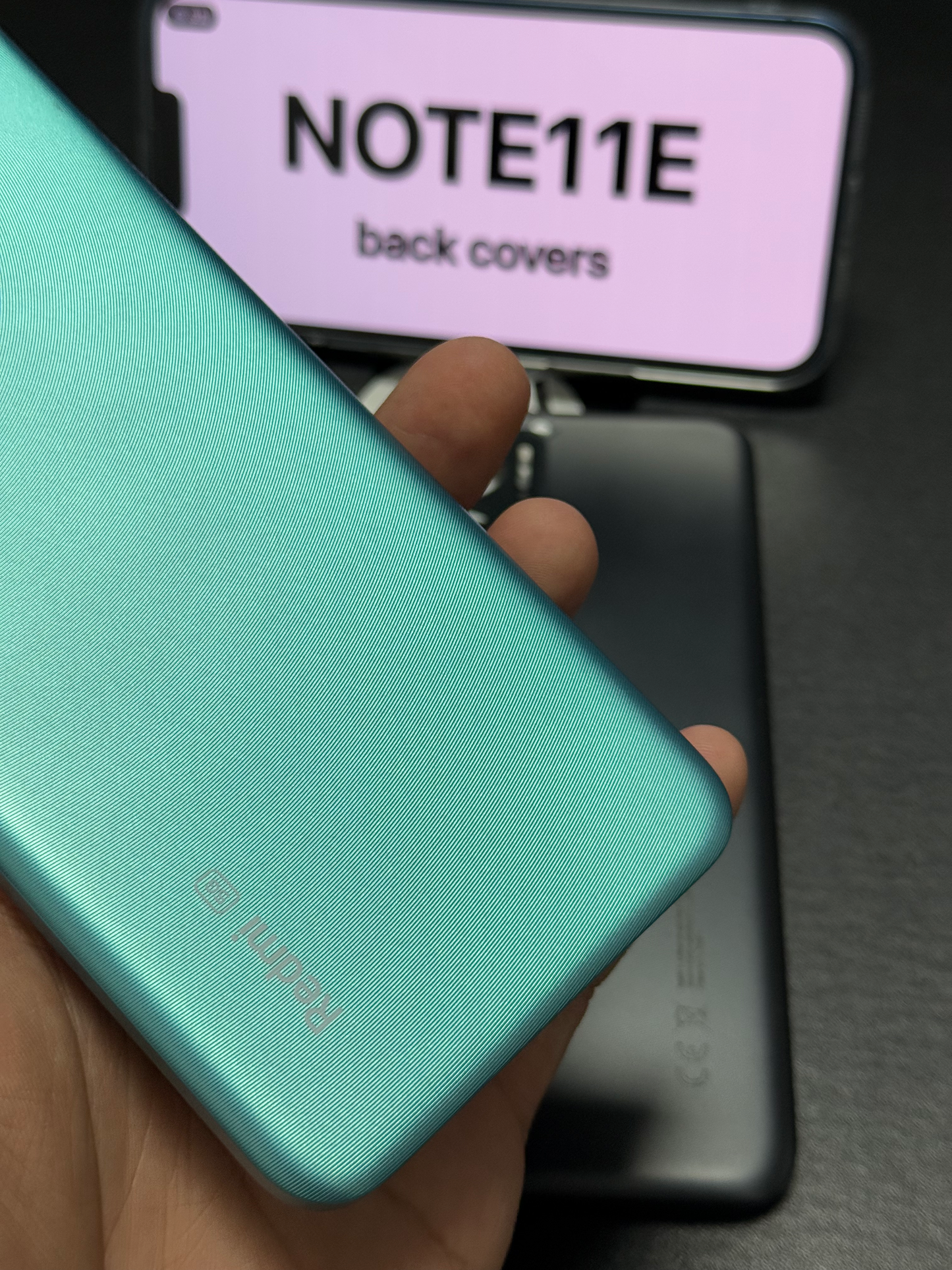 BACK COVER WITH CAMERA LENS REDMI NOTE 11E