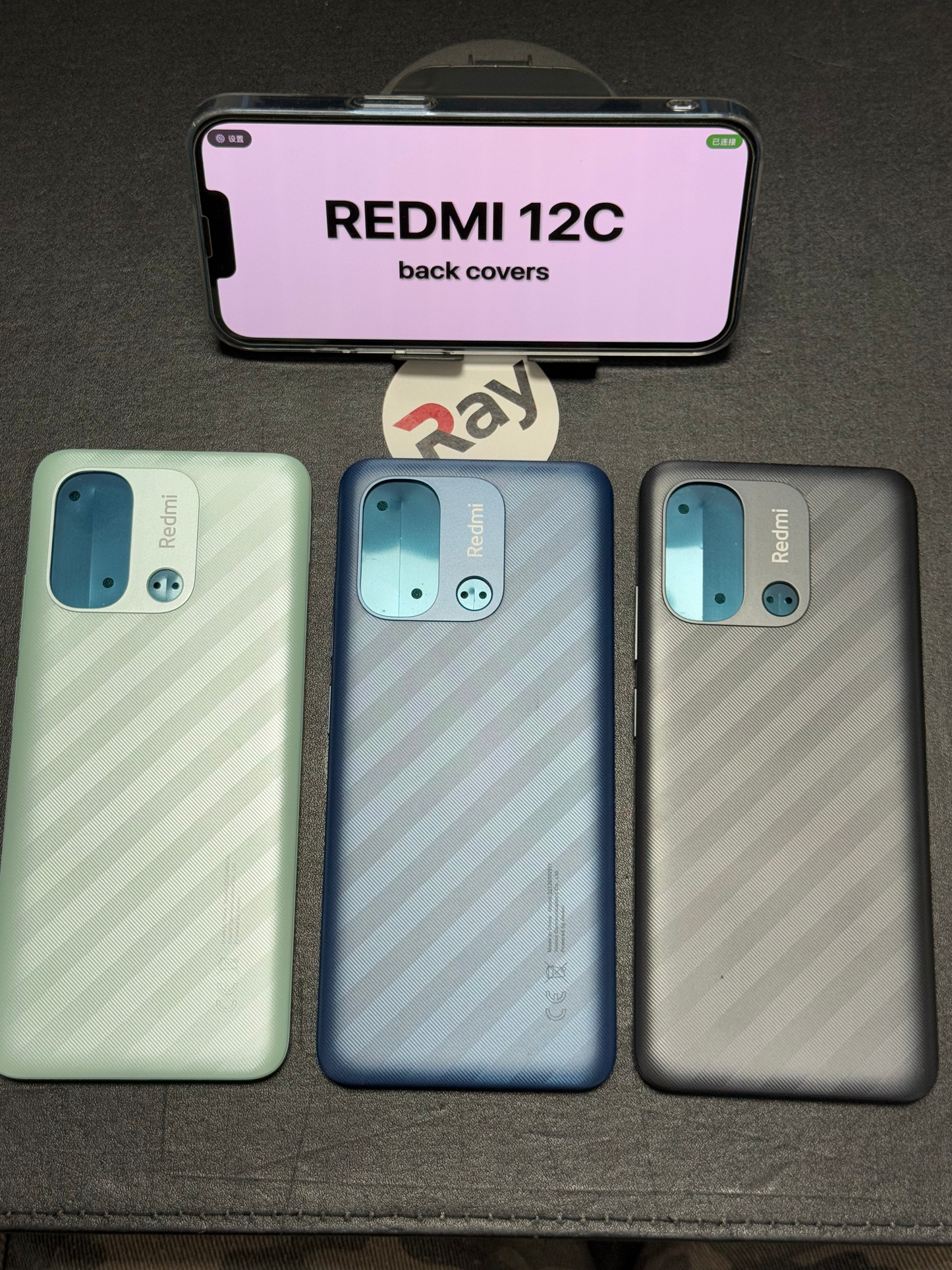 BACK COVER WITH CAMERA LENS REDMI 12C