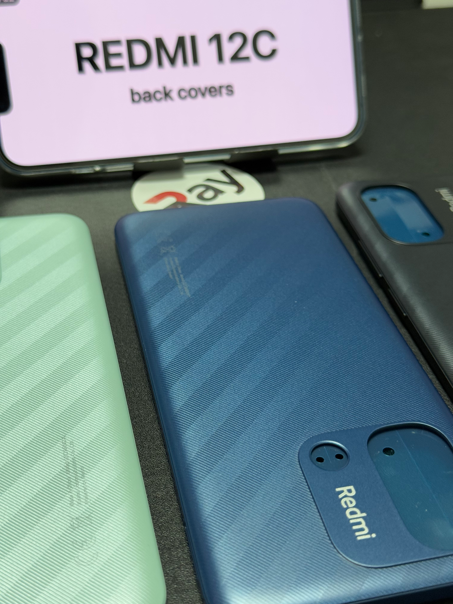 BACK COVER WITH CAMERA LENS REDMI 12C