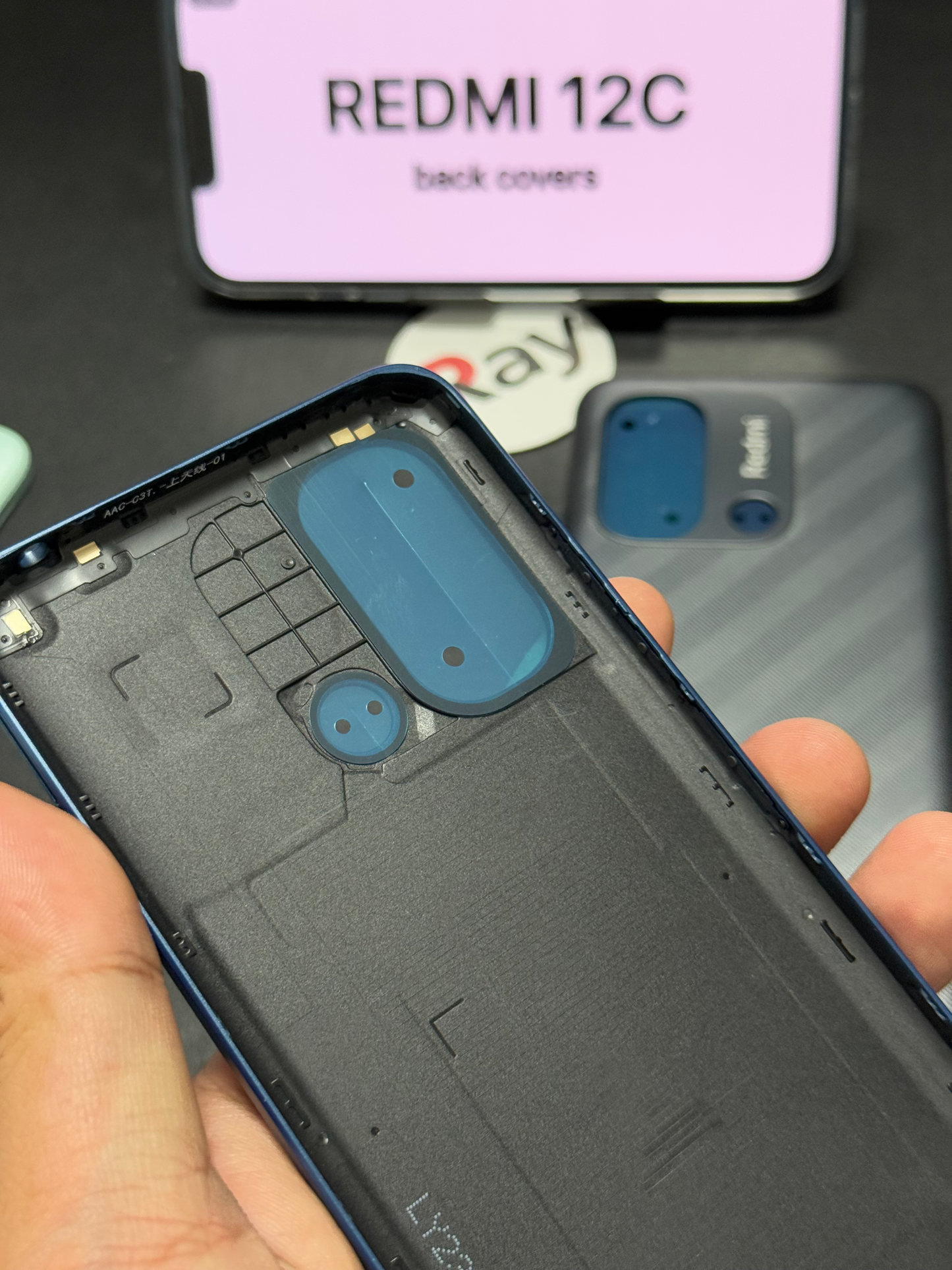 BACK COVER WITH CAMERA LENS REDMI 12C