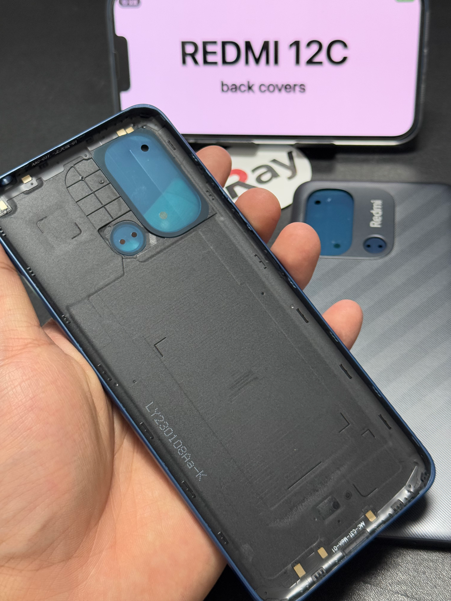 BACK COVER WITH CAMERA LENS REDMI 12C