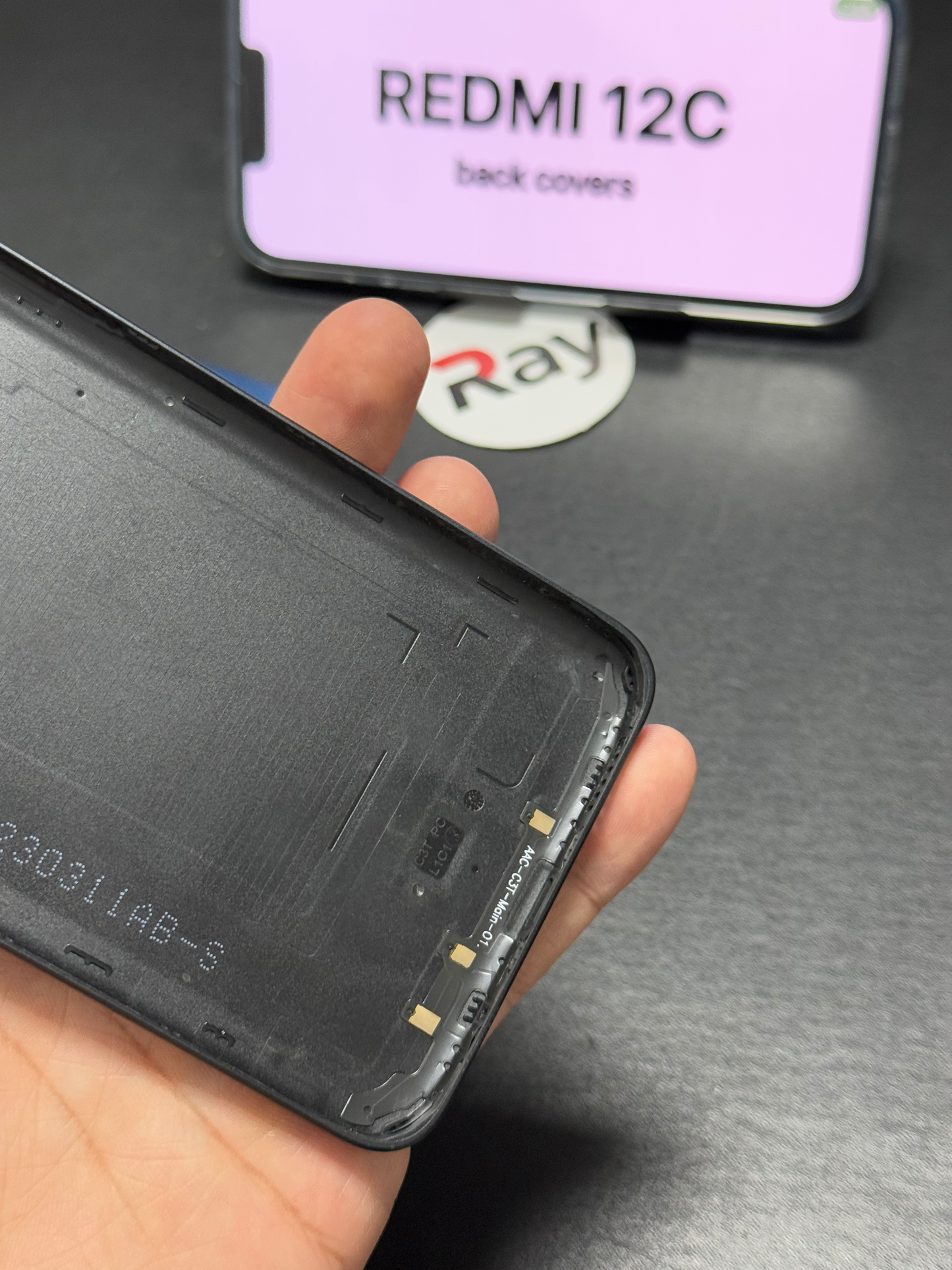 BACK COVER WITH CAMERA LENS REDMI 12C