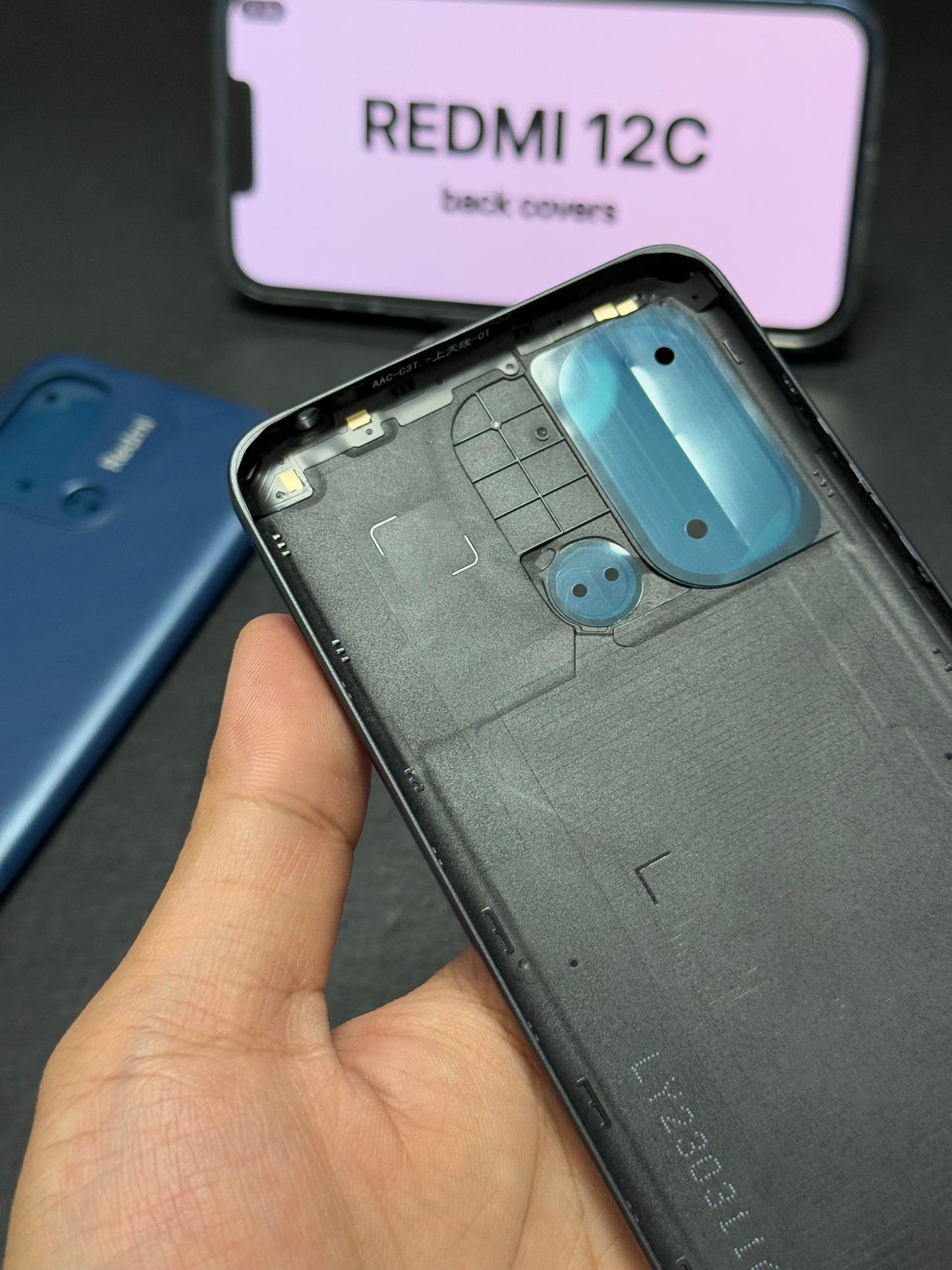 BACK COVER WITH CAMERA LENS REDMI 12C