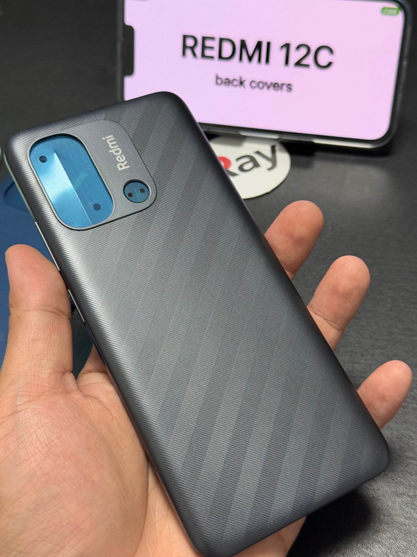 BACK COVER WITH CAMERA LENS REDMI 12C