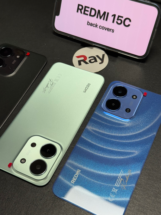 BACK COVER WITH CAMERA LENS REDMI 15C