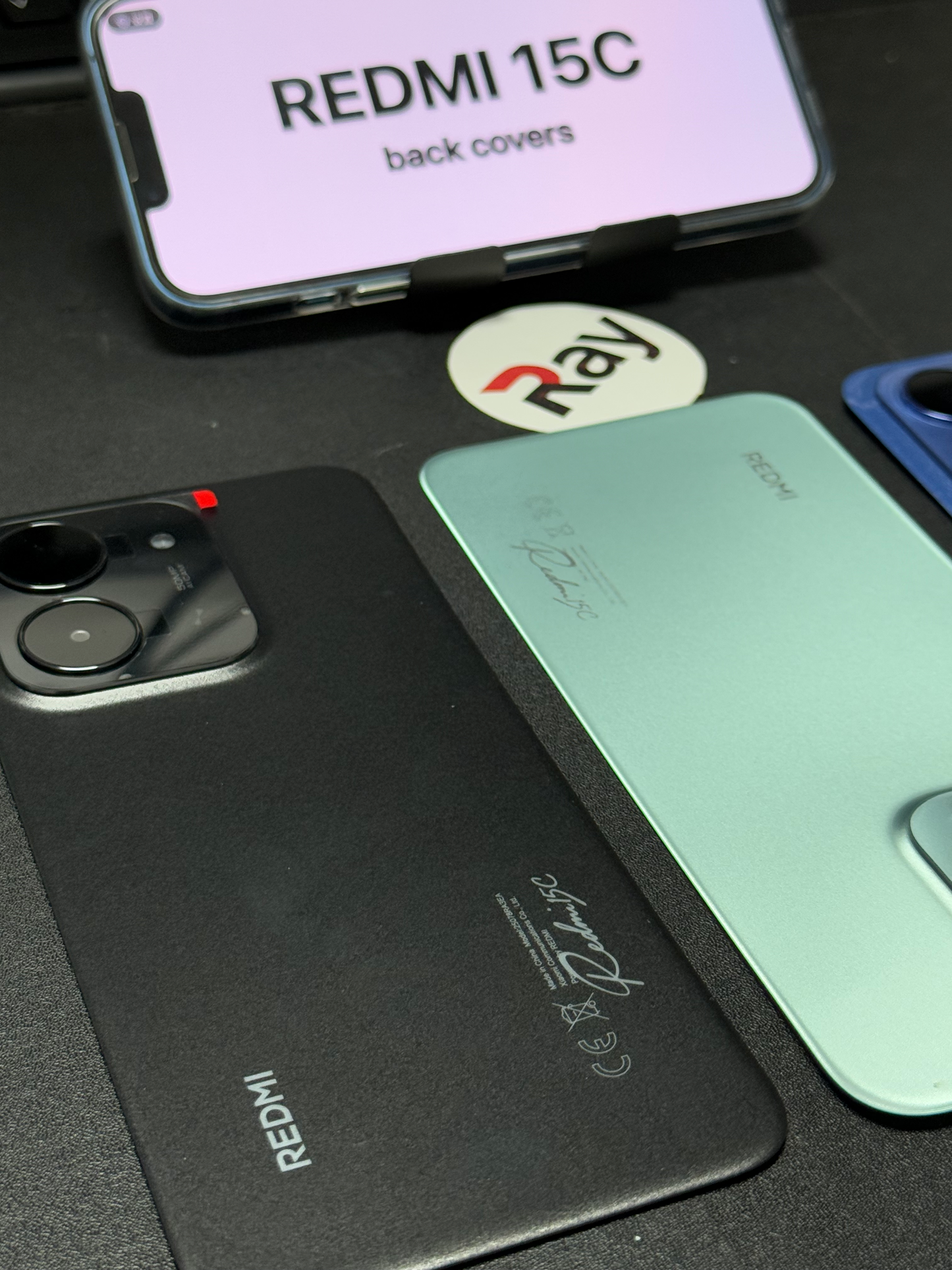 BACK COVER WITH CAMERA LENS REDMI 15C