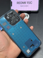 BACK COVER WITH CAMERA LENS REDMI 15C