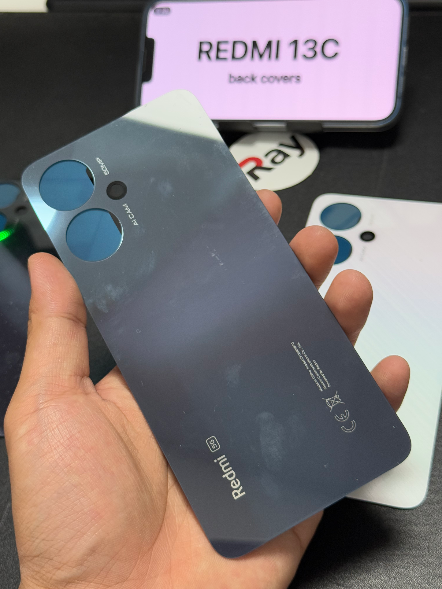 BACK COVER WITH CAMERA LENS REDMI 13C